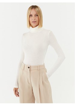 Bruuns Bazaar Golf Angela BBW1070N Biały Slim Fit ze sklepu MODIVO w kategorii Bluzki damskie - zdjęcie 183612950