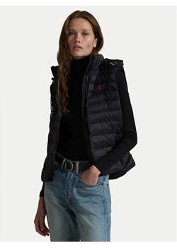 Polo Ralph Lauren Bezrękawnik 211958935001 Czarny Regular Fit ze sklepu MODIVO w kategorii Kamizelki damskie - zdjęcie 183612983