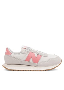 New Balance Sneakersy NBGS237PK Szary ze sklepu MODIVO w kategorii Buty sportowe dziecięce - zdjęcie 183613092