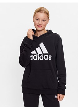 adidas Bluza HZ5804 Czarny Loose Fit ze sklepu MODIVO w kategorii Bluzy damskie - zdjęcie 183613102