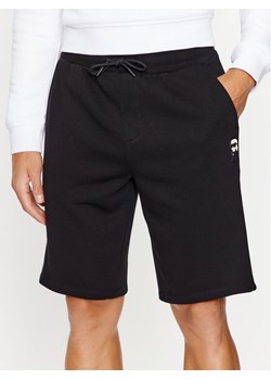 KARL LAGERFELD Szorty sportowe 705897 500900 Czarny Regular Fit ze sklepu MODIVO w kategorii Spodenki męskie - zdjęcie 183613104