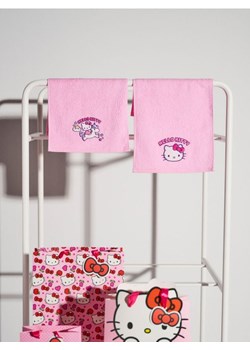 Sinsay - Ręczniki bawełniane 2 pack Hello Kitty - różowy ze sklepu Sinsay w kategorii Ręczniki - zdjęcie 183618073