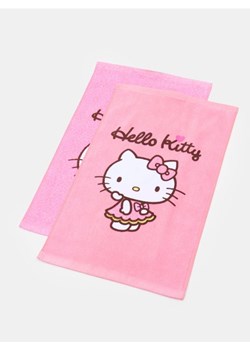 Sinsay - Ręczniki bawełniane 2 pack Hello Kitty - różowy ze sklepu Sinsay w kategorii Ręczniki - zdjęcie 183618132