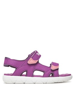 Sandały Timberland Perkins Row TB0A43EAETQ1 Fioletowy ze sklepu eobuwie.pl w kategorii Sandały dziecięce - zdjęcie 183619084