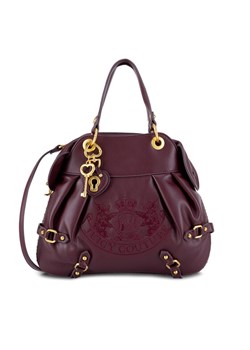 Torebka Juicy Couture BIJXT8654WVP Bordowy ze sklepu eobuwie.pl w kategorii Kuferki - zdjęcie 183619114