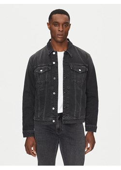 Calvin Klein Jeans Kurtka jeansowa J30J327589 Szary Slim Fit ze sklepu MODIVO w kategorii Kurtki męskie - zdjęcie 183620152