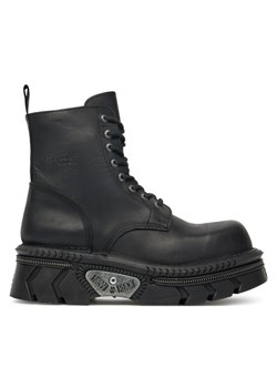 NEW ROCK Glany M-MILI084N-S6 Czarny ze sklepu MODIVO w kategorii Buty zimowe męskie - zdjęcie 183620242
