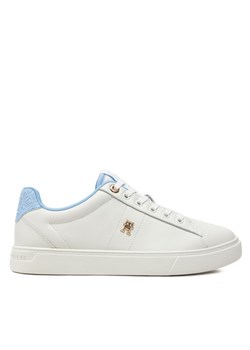 Tommy Hilfiger Sneakersy Elevated Essent Sneaker Monogram FW0FW07999 Écru ze sklepu MODIVO w kategorii Buty sportowe damskie - zdjęcie 183620331