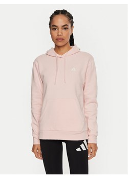 adidas Bluza Essentials Small Logo IY1649 Różowy Regular Fit ze sklepu MODIVO w kategorii Bluzy damskie - zdjęcie 183620361