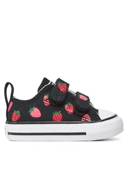 Converse Trampki Chuck Taylor All Star Strawberries Easy-On A14929C Czarny ze sklepu MODIVO w kategorii Trampki dziecięce - zdjęcie 183620391