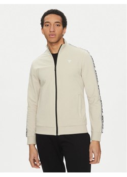 Guess Bluza Z2YQ12 K6ZS1 Beżowy Regular Fit ze sklepu MODIVO w kategorii Bluzy męskie - zdjęcie 183620393