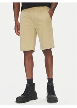 Timberland Szorty materiałowe TB0A5U2K Beżowy Regular Fit ze sklepu MODIVO w kategorii Spodenki męskie - zdjęcie 183620464
