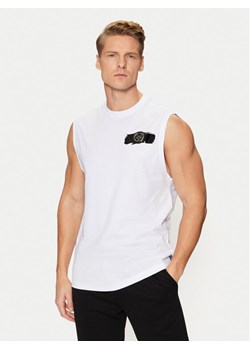 Plein Sport Tank top AADC MTK7158 SJY001N Biały Regular Fit ze sklepu MODIVO w kategorii T-shirty męskie - zdjęcie 183620500