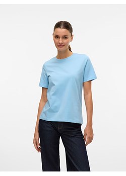 Vero Moda Koszulka w kolorze błękitnym ze sklepu Limango Polska w kategorii Bluzki damskie - zdjęcie 183623672