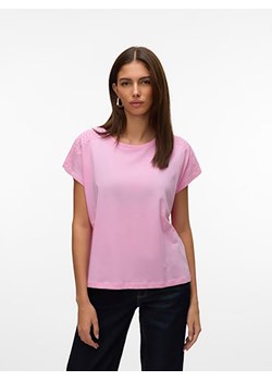 Vero Moda Koszulka w kolorze jasnoróżowym ze sklepu Limango Polska w kategorii Bluzki damskie - zdjęcie 183623734