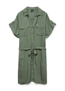 Vero Moda Sukienka w kolorze zielonym ze sklepu Limango Polska w kategorii Sukienki - zdjęcie 183624054