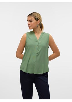 Vero Moda Bluzka w kolorze zielonym ze sklepu Limango Polska w kategorii Bluzki damskie - zdjęcie 183624061