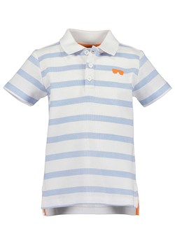 Blue Seven Koszulka polo w kolorze biało-błękitnym ze sklepu Limango Polska w kategorii T-shirty chłopięce - zdjęcie 183624380