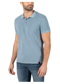 Timezone Koszulka polo w kolorze błękitnym ze sklepu Limango Polska w kategorii T-shirty męskie - zdjęcie 183624590