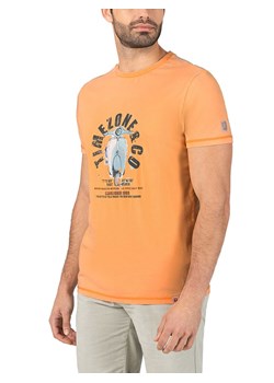 Timezone Koszulka w kolorze pomarańczowym ze sklepu Limango Polska w kategorii T-shirty męskie - zdjęcie 183624650