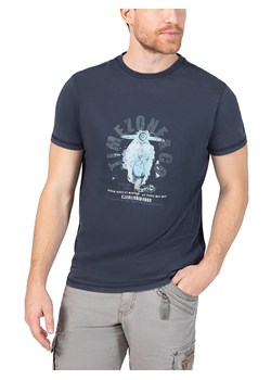 Timezone Koszulka w kolorze granatowym ze sklepu Limango Polska w kategorii T-shirty męskie - zdjęcie 183624662