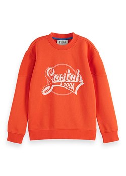 Scotch &amp; Soda Bluza w kolorze pomarańczowym ze sklepu Limango Polska w kategorii Bluzy chłopięce - zdjęcie 183625332