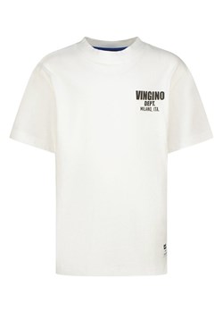 Vingino Koszulka w kolorze białym ze sklepu Limango Polska w kategorii T-shirty chłopięce - zdjęcie 183625391