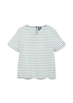Vero Moda Koszulka w kolorze biało-miętowym ze sklepu Limango Polska w kategorii Bluzki damskie - zdjęcie 183625714