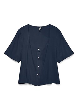Vero Moda Bluzka w kolorze granatowym ze sklepu Limango Polska w kategorii Bluzki damskie - zdjęcie 183625830