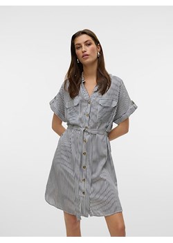 Vero Moda Sukienka w kolorze czarno-białym ze sklepu Limango Polska w kategorii Sukienki - zdjęcie 183625840