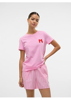 Vero Moda Koszulka w kolorze jasnoróżowym ze sklepu Limango Polska w kategorii Bluzki damskie - zdjęcie 183625854