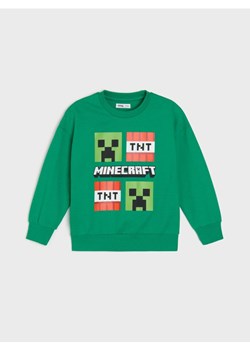 Sinsay - Bluza Minecraft - zielony ze sklepu Sinsay w kategorii Bluzy chłopięce - zdjęcie 183627174