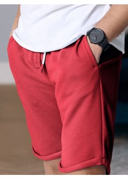 Sinsay - Szorty slim fit - czerwony ze sklepu Sinsay w kategorii Spodenki męskie - zdjęcie 183627183