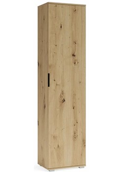 Jednodrzwiowa szafa dąb artisan S9-F93 ze sklepu Edinos.pl w kategorii Zestawy mebli do przedpokoju - zdjęcie 183628374