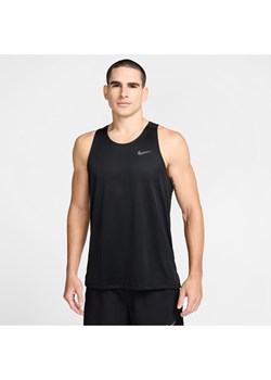 Męska koszulka bez rękawów do biegania Dri-FIT ADV Nike Stride - Czerń ze sklepu Nike poland w kategorii T-shirty męskie - zdjęcie 183628730