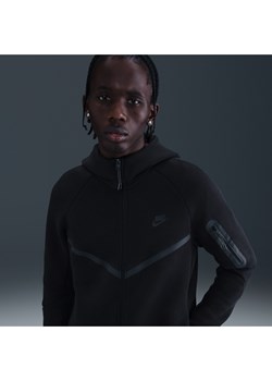 Męska bluza z kapturem i zamkiem na całej długości Windrunner Nike Tech - Czerń ze sklepu Nike poland w kategorii Bluzy męskie - zdjęcie 183628732
