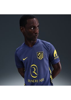 Męska koszulka piłkarska Nike Dri-FIT Atlético Madryt Stadium 2025/26 (wersja wyjazdowa) – replika - Niebieski ze sklepu Nike poland w kategorii T-shirty męskie - zdjęcie 183628733