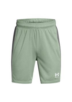 Chłopięce spodenki treningowe Under Armour UA B\'s Ch. Knit Short - zielone ze sklepu Sportstylestory.com w kategorii Spodenki męskie - zdjęcie 183628950