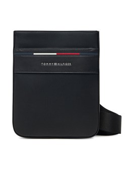 Saszetka Tommy Hilfiger Th Foundation Mini Crossover AM0AM13197 Czarny ze sklepu eobuwie.pl w kategorii Saszetki - zdjęcie 183629072