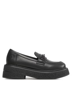 Loafersy Altercore Scarlett Vegan Czarny ze sklepu eobuwie.pl w kategorii Półbuty damskie - zdjęcie 183629163