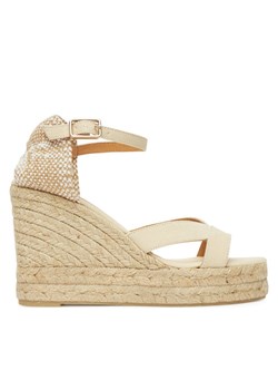 Espadryle Castañer Bruna/8ED/001025761 Beżowy ze sklepu eobuwie.pl w kategorii Espadryle damskie - zdjęcie 183629241