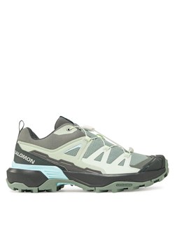 Trekkingi Salomon X Ultra 360 L47739500 Zielony ze sklepu eobuwie.pl w kategorii Buty trekkingowe damskie - zdjęcie 183629280