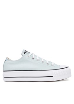 Trampki Converse Chuck Taylor All Star Lift Platform A11876C Błękitny ze sklepu eobuwie.pl w kategorii Trampki damskie - zdjęcie 183629314