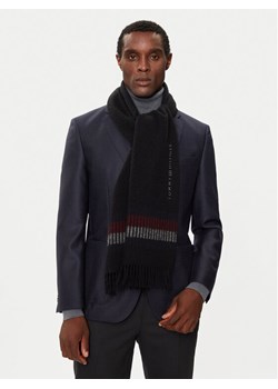 Szalik Tommy Hilfiger Corporate AM0AM12832 Czarny ze sklepu eobuwie.pl w kategorii Szaliki męskie - zdjęcie 183629341