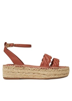 Espadryle Tommy Hilfiger FW0FW08496 Brązowy ze sklepu eobuwie.pl w kategorii Espadryle damskie - zdjęcie 183629344