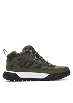 Trzewiki Timberland Gs Motion 6 Lthr Super Ox TB0A67RMA581 Zielony ze sklepu eobuwie.pl w kategorii Buty zimowe dziecięce - zdjęcie 183629410