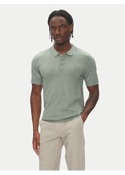 Lindbergh Polo 30-800159 Zielony Slim Fit ze sklepu MODIVO w kategorii T-shirty męskie - zdjęcie 183631353