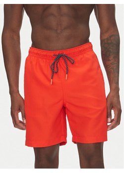 Tom Tailor Szorty kąpielowe 1045069 Czerwony Regular Fit ze sklepu MODIVO w kategorii Kąpielówki - zdjęcie 183631370