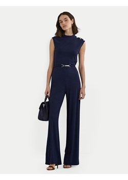Lauren Ralph Lauren Kombinezon 200889069002 Granatowy Wide Leg ze sklepu MODIVO w kategorii Kombinezony damskie - zdjęcie 183631393