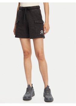 Champion Szorty sportowe 118024 Czarny Standard Fit ze sklepu MODIVO w kategorii Szorty - zdjęcie 183631442